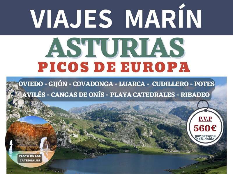 🐮 ASTURIAS - PICOS DE EUROPA⛰️ 📆  Del 11 al 17 de Julio 