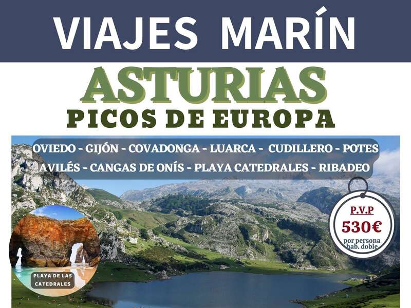 🐮 ASTURIAS - PICOS DE EUROPA⛰️ 📆 Del 4 al 10 de Octubre